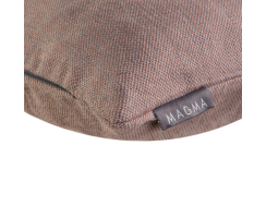 Leinen Optik Kissenhülle RIVA 50 x 50 cm mauve