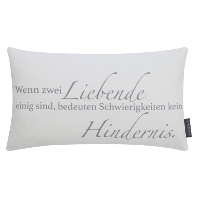 MAGMA Kissen SINNSPRUCH 30x50cm