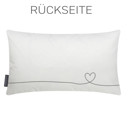 MAGMA Kissen SINNSPRUCH 30x50cm