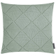 MAGMA Jacquard Kissenhülle PURL 50 x 50 cm salbei