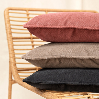 Samt Kissenbezug MARLA mit Stehsaum 45 x 45 cm | 60 x 60 cm