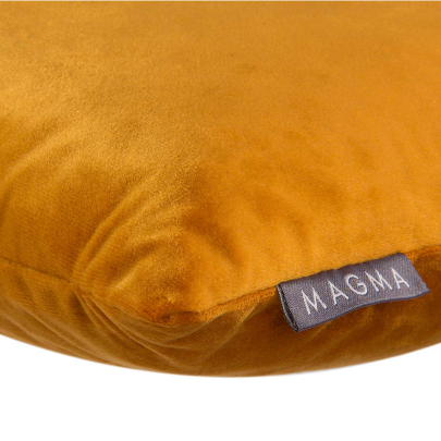 MAGMA Kissenhülle SAMT UNI 30 x 50 cm senf