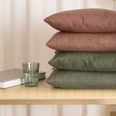 MAGMA Kissenbezug AUSTIN 60x60 cm taupe