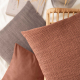 Kissenbezug AUSTIN 60x60 cm taupe
