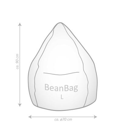 SITTING POINT BeanBag FUSSBALL Sitzsack