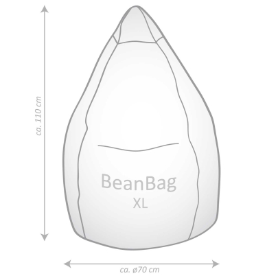 SITTING POINT BeanBag FUSSBALL Sitzsack