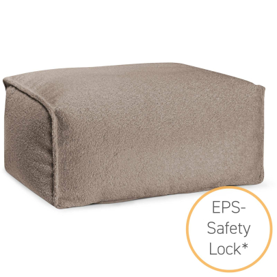 SITTING POINT Sitzsack WOLLY ROLL 069 taupe
