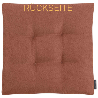MAGMA Wende-Stuhlkissen AUSTIN 42 x 42 x 6 cm rost
