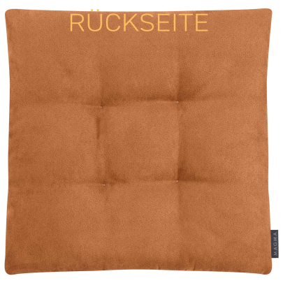 MAGMA Wende-Stuhlkissen AUSTIN 42 x 42 x 6 cm caramel