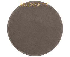 Wende-Stuhlkissen AUSTIN Ø 35 cm taupe
