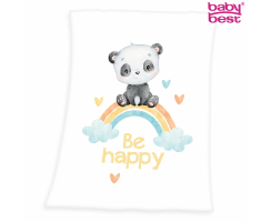 Baby Kuscheldecke Regenbogen Panda babybest®