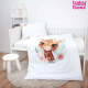 Babybettwäsche Set 100 x 135 cm aus Bio-Baumwolle Giraffe babybest® Renforcé