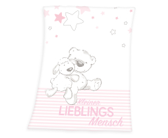 HERDING Baby Kuscheldecke Kleiner Lieblingsmensch 75 x...