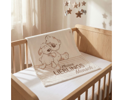 HERDING Baby Lieblingsmensch 75x100cm Microfaser...