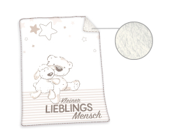 babybest® Baby Kleiner Lieblingsmensch Wendedecke...