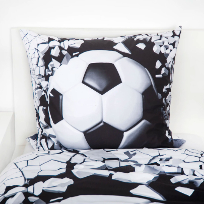 HERDING Young Collection 3D Fußball Bettwäsche