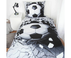 3D Fußball Bettwäsche HERDING Young Collection...