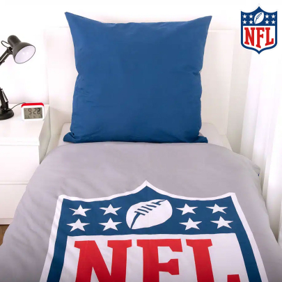 NFL Wende-Bettwäsche Classic Renforcé 135 x 200 cm / 80 x 80 cm