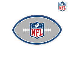 HERDING NFL Classic Formkissen Konturenkissen Soft Velboa...