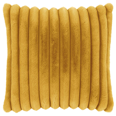 MAGMA Samt-Kissenhülle RAYA Fellimitatstreifen