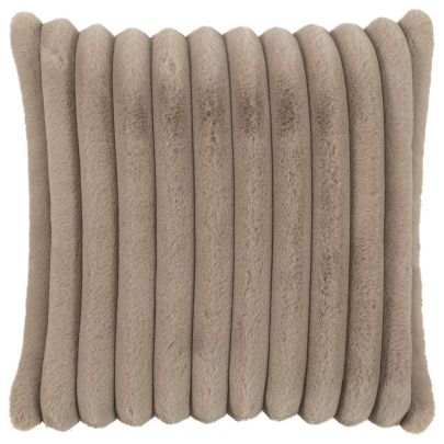 MAGMA Samt-Kissenhülle RAYA Fellimitatstreifen