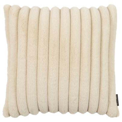 MAGMA Samt-Kissenhülle RAYA Fellimitatstreifen