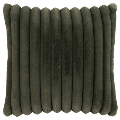 MAGMA Samt-Kissenhülle RAYA Fellimitatstreifen