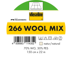 Freudenberg Vlieseline 266 Woll Mix Breite 150 cm | Rolle...