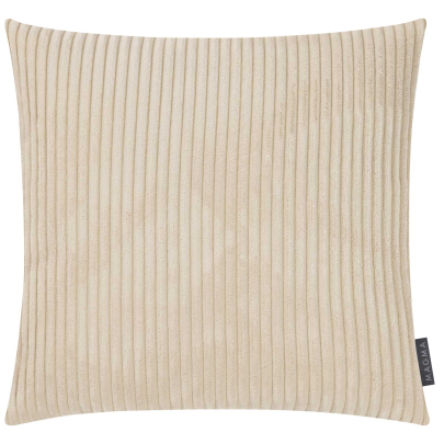 MAGMA Flauschcord Kissenbezug SHARA 45 x 45 cm beige