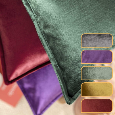 MAGMA MAGMA Kissenhülle SHINY mit Stehsaum