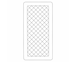 GARANTA Auflage Zermatt  90 x 200 cm