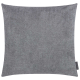 MAGMA Velour Kissenhülle ALFA 40 x 40 cm anthrazit