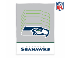 NFL Wellsoft Flauschdecke ca. 155x200cm Seahawks