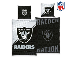 NFL Wende-Bettwäsche Las Vegas Raiders...