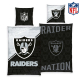 NFL Wende-Bettwäsche Las Vegas Raiders Renforcé 135 x 200 cm / 80 x 80 cm