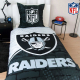 NFL Wende-Bettwäsche Las Vegas Raiders Renforcé 135 x 200 cm / 80 x 80 cm