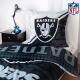 NFL Wende-Bettwäsche Las Vegas Raiders Renforcé 135 x 200 cm / 80 x 80 cm