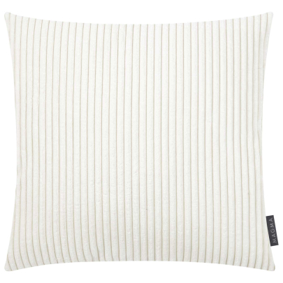 Flauschcord Kissenhülle SHARA 60 x 60 cm elfenbein