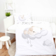 Babybettwäsche Set 100 x 135 cm Sleeping Little Bear babybest® Flanell