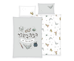 Babybettwäsche Set 100x135cm Harry Potter Wizard in...