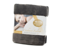 Gözze Cashmere-Feeling Premium Kuscheldecke 130 x...