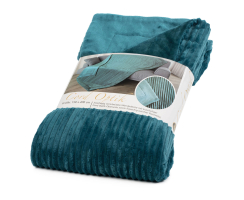 Gözze Cord Wohndecke 150 x 200 cm petrol