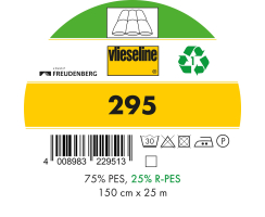 Freudenberg Vlieseline 295 Hochbauschiges Volumenvlies...