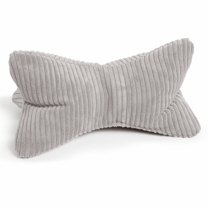 MAGMA Flauschcord Leseknochen SHARA 42 x 22 cm grau