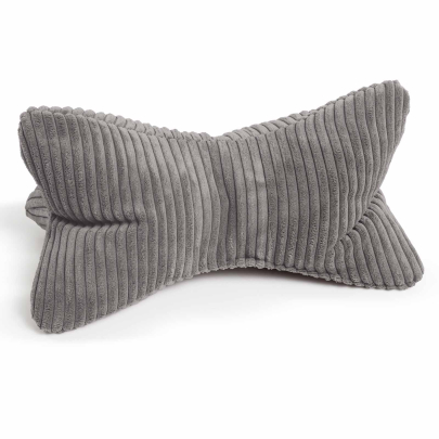 MAGMA Flauschcord Leseknochen SHARA 42 x 22 cm anthrazit