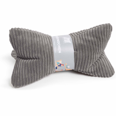 MAGMA Flauschcord Leseknochen SHARA 42 x 22 cm anthrazit