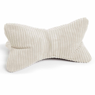 MAGMA Flauschcord Leseknochen SHARA 42 x 22 cm beige