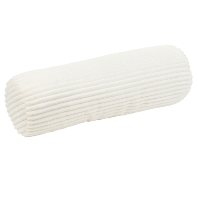 Gözze Cord Kissenrolle Nackenrolle 70 x 22 cm wollweiß