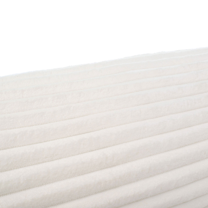 Gözze Cord Kissenrolle Nackenrolle 70 x 22 cm wollweiß