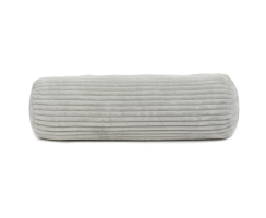 Gözze Cord Kissenrolle Nackenrolle 70 x 22 cm silber